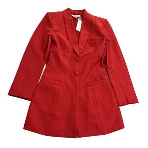 Bianca & Bridgett Saffire Blazer in Red
